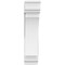 Ekena Millwork Standard Thorton Architectural Grade PVC Bracket with Traditional Ends, 5"W x 18"D x 24"H BKTP05X18X24THR01 - alternate 4